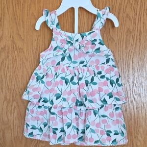 koalababy Girl's Cherry-Print Tiered Sundress